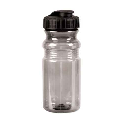 USA Made 20oz Translucent Sport Water Bottle With Snap Cap Thumbnail