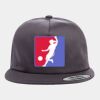 Yupoong - Unstructured Five-Panel Snapback Cap - 6502 Thumbnail