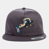 Yupoong - Unstructured Five-Panel Snapback Cap - 6502 Thumbnail