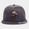 Yupoong - Unstructured Five-Panel Snapback Cap - 6502 Thumbnail