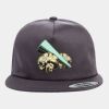 Yupoong - Unstructured Five-Panel Snapback Cap - 6502 Thumbnail