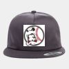 Yupoong - Unstructured Five-Panel Snapback Cap - 6502 Thumbnail