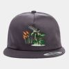 Yupoong - Unstructured Five-Panel Snapback Cap - 6502 Thumbnail