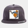 Yupoong - Unstructured Five-Panel Snapback Cap - 6502 Thumbnail