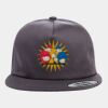 Yupoong - Unstructured Five-Panel Snapback Cap - 6502 Thumbnail