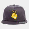 Yupoong - Unstructured Five-Panel Snapback Cap - 6502 Thumbnail