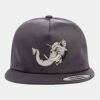 Yupoong - Unstructured Five-Panel Snapback Cap - 6502 Thumbnail