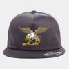Yupoong - Unstructured Five-Panel Snapback Cap - 6502 Thumbnail