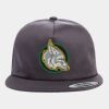 Yupoong - Unstructured Five-Panel Snapback Cap - 6502 Thumbnail
