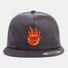 Yupoong - Unstructured Five-Panel Snapback Cap - 6502 Thumbnail