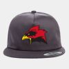 Yupoong - Unstructured Five-Panel Snapback Cap - 6502 Thumbnail