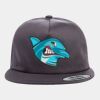 Yupoong - Unstructured Five-Panel Snapback Cap - 6502 Thumbnail
