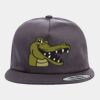 Yupoong - Unstructured Five-Panel Snapback Cap - 6502 Thumbnail