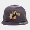 Yupoong - Unstructured Five-Panel Snapback Cap - 6502 Thumbnail