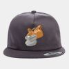 Yupoong - Unstructured Five-Panel Snapback Cap - 6502 Thumbnail