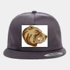 Yupoong - Unstructured Five-Panel Snapback Cap - 6502 Thumbnail