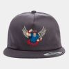 Yupoong - Unstructured Five-Panel Snapback Cap - 6502 Thumbnail