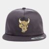Yupoong - Unstructured Five-Panel Snapback Cap - 6502 Thumbnail