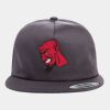 Yupoong - Unstructured Five-Panel Snapback Cap - 6502 Thumbnail