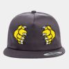 Yupoong - Unstructured Five-Panel Snapback Cap - 6502 Thumbnail