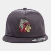 Yupoong - Unstructured Five-Panel Snapback Cap - 6502 Thumbnail