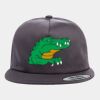 Yupoong - Unstructured Five-Panel Snapback Cap - 6502 Thumbnail