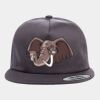 Yupoong - Unstructured Five-Panel Snapback Cap - 6502 Thumbnail