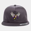 Yupoong - Unstructured Five-Panel Snapback Cap - 6502 Thumbnail