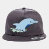 Yupoong - Unstructured Five-Panel Snapback Cap - 6502 Thumbnail