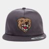 Yupoong - Unstructured Five-Panel Snapback Cap - 6502 Thumbnail