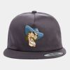 Yupoong - Unstructured Five-Panel Snapback Cap - 6502 Thumbnail