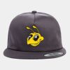 Yupoong - Unstructured Five-Panel Snapback Cap - 6502 Thumbnail