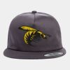 Yupoong - Unstructured Five-Panel Snapback Cap - 6502 Thumbnail