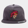 Yupoong - Unstructured Five-Panel Snapback Cap - 6502 Thumbnail