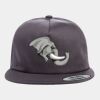 Yupoong - Unstructured Five-Panel Snapback Cap - 6502 Thumbnail