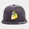 Yupoong - Unstructured Five-Panel Snapback Cap - 6502 Thumbnail