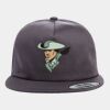 Yupoong - Unstructured Five-Panel Snapback Cap - 6502 Thumbnail