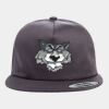 Yupoong - Unstructured Five-Panel Snapback Cap - 6502 Thumbnail