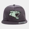 Yupoong - Unstructured Five-Panel Snapback Cap - 6502 Thumbnail
