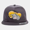 Yupoong - Unstructured Five-Panel Snapback Cap - 6502 Thumbnail