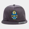 Yupoong - Unstructured Five-Panel Snapback Cap - 6502 Thumbnail