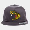 Yupoong - Unstructured Five-Panel Snapback Cap - 6502 Thumbnail
