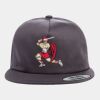 Yupoong - Unstructured Five-Panel Snapback Cap - 6502 Thumbnail