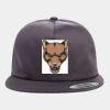 Yupoong - Unstructured Five-Panel Snapback Cap - 6502 Thumbnail