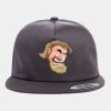 Yupoong - Unstructured Five-Panel Snapback Cap - 6502 Thumbnail