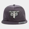 Yupoong - Unstructured Five-Panel Snapback Cap - 6502 Thumbnail