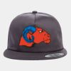 Yupoong - Unstructured Five-Panel Snapback Cap - 6502 Thumbnail