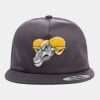 Yupoong - Unstructured Five-Panel Snapback Cap - 6502 Thumbnail