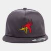 Yupoong - Unstructured Five-Panel Snapback Cap - 6502 Thumbnail