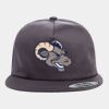 Yupoong - Unstructured Five-Panel Snapback Cap - 6502 Thumbnail